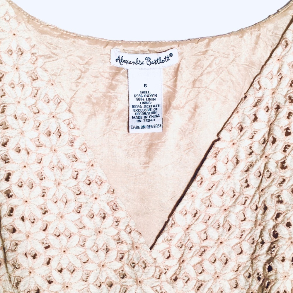 🌴 SOLD - Alexandra Bartlett Dress Size 6 - Picture 3 of 4